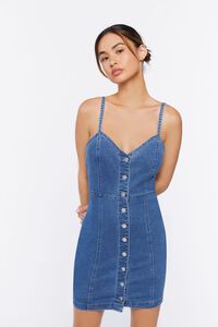 Denim Pinafore Dress | Forever 21 | Forever 21 (US)