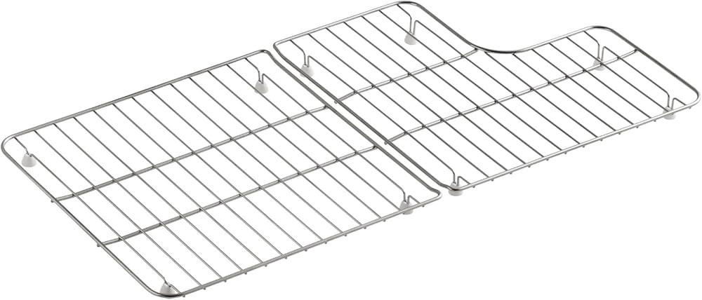 Kohler 6639-ST Whitehaven Bottom Basin Rack, one-size, Stainless Steel | Amazon (US)