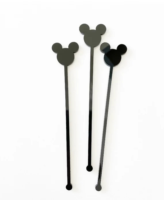 Mouse Acrylic Drink Stirrers | Etsy (US)