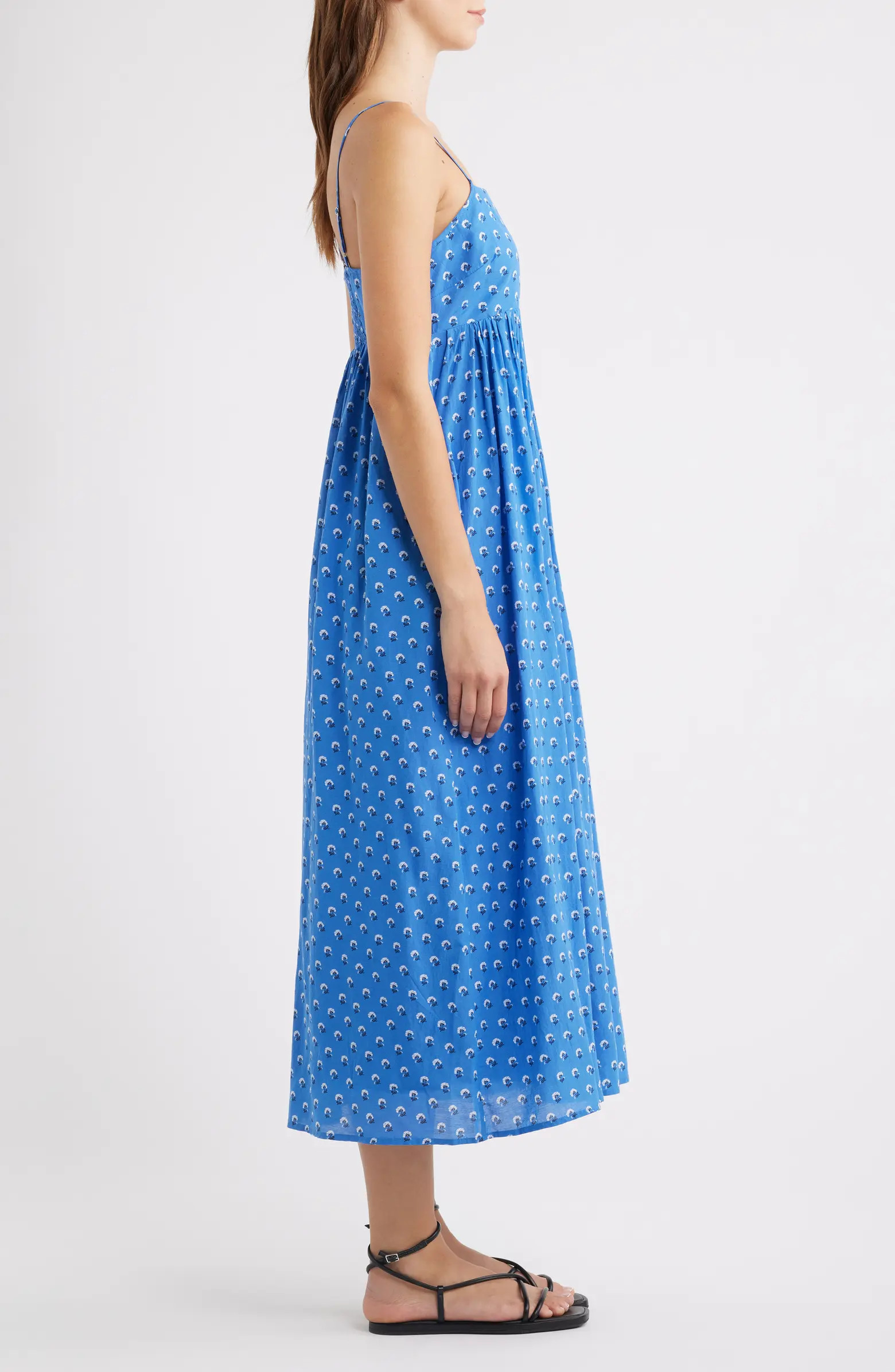 Madewell Empire Waist Midi Dress | Nordstrom | Nordstrom