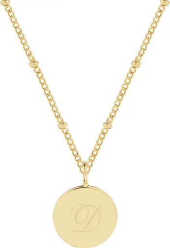 Lizzie Initial Pendant Necklace | Nordstrom