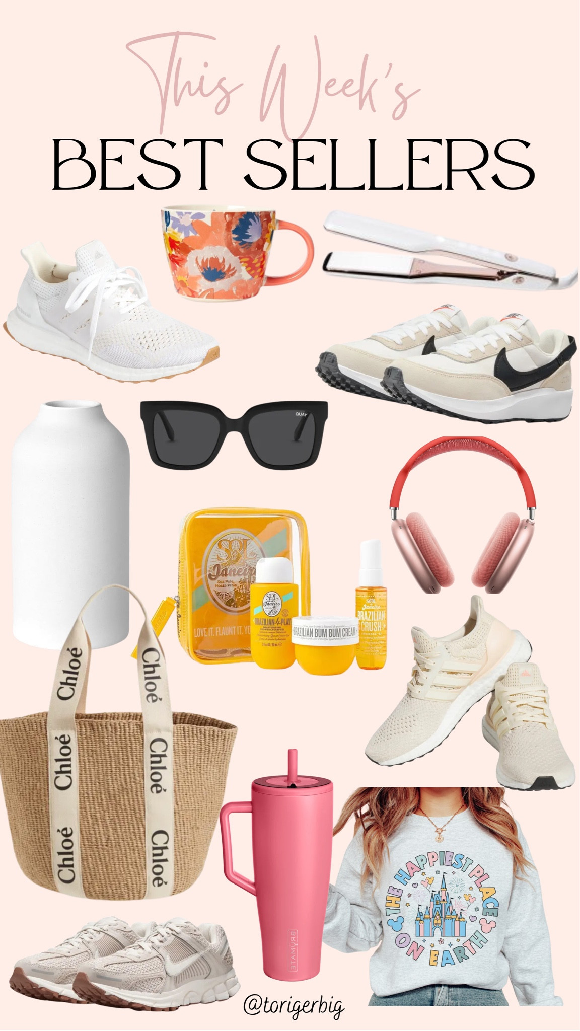 This week’s best sellers #Hoka #Adidas #Nike, #Chloe #Disney #brumate #quay

#LTKsalealert #LTKfindsunder50 #LTKstyletip