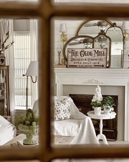 Antique & vintage inspired cottage summer living room decor. 🫶🏼

#LTKSeasonal #LTKFindsUnder100 #LTKHome