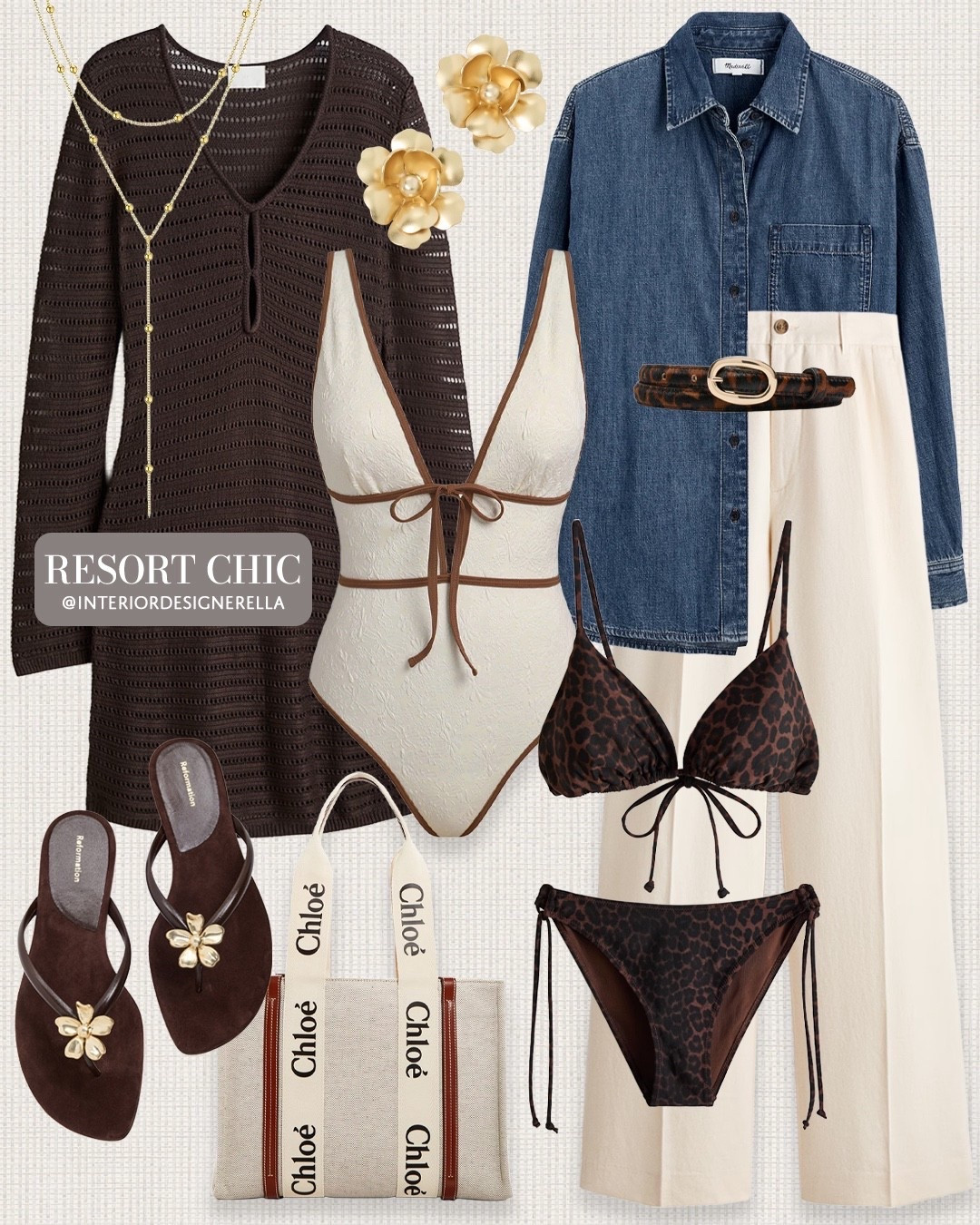 Warm neutrals, resort-ready!✨ Share this post with a friend!!🤗 Click on the “Resort OOTD” collection on my LTK to shop this post and more!🤗 Have an amazing day!! Xo!!

#LTKSwim #LTKootd #LTKSpringSale