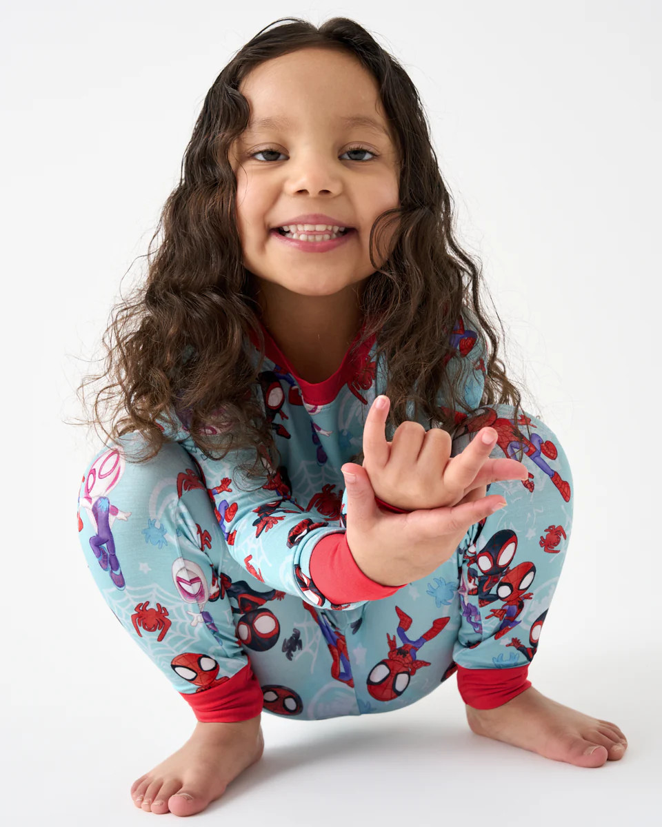 Spidey & His Amazing Friends Tiny Webs Two-Piece Pajama Set | Little Sleepies