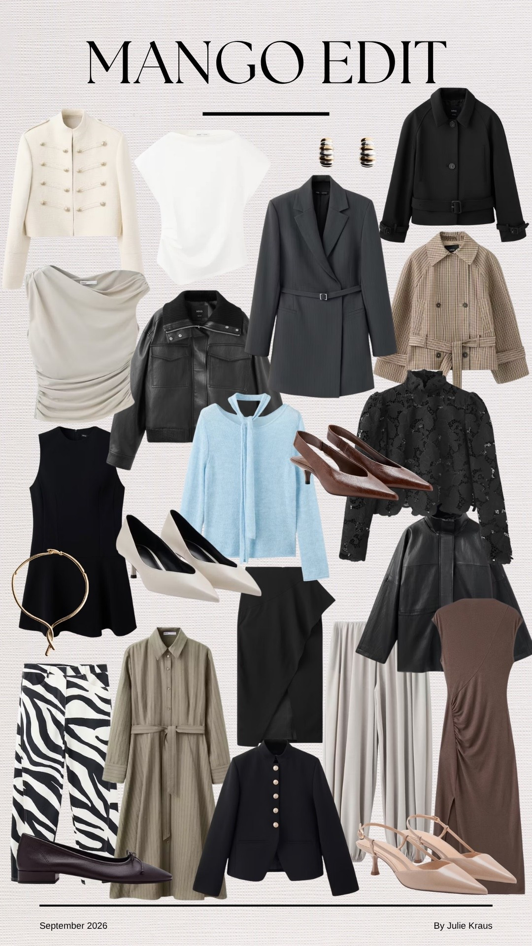 My Mango Edit for pre-fall and fall! So good!

@mango #ad