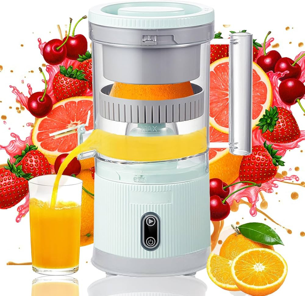 Cornesty Electric Citrus Juicer Squeezer with Pulp Basket, 300ml Juicer Machine for Citrus Orange... | Amazon (US)