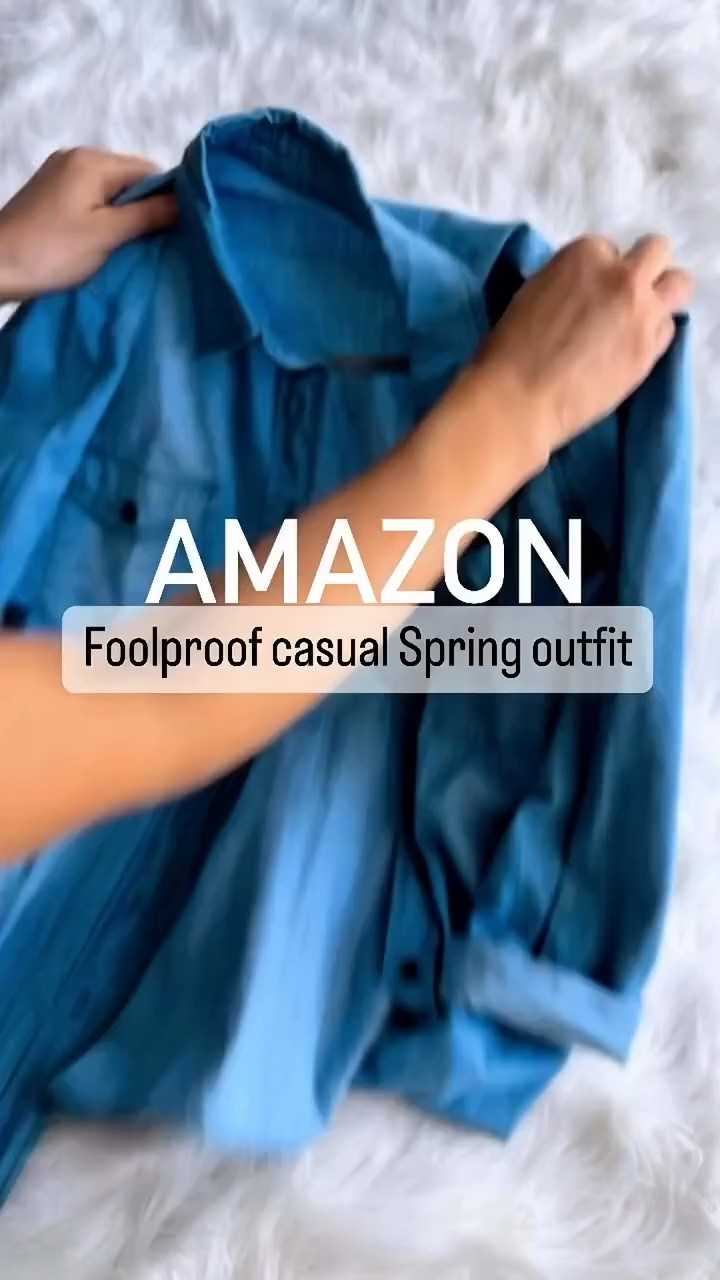 ✨Amazon Casual Spring Outfit✨ 

These are some of my tride & true Spring basics you need!! Denim shirt is very lightweight and covers your backside. Striped tee comes in 2 pack & is stretchy & not see through! My favorite leggings that are just like the lulu align! These white sneakers are so comfy & go with every outfit, even dresses!

#casualoutfit #springoutfit #amazonfashion #amazonfavorites #weekendstyle spring fashion
Travel outfit 

#LTKWatchNow 

#LTKSeasonal #LTKSaleAlert