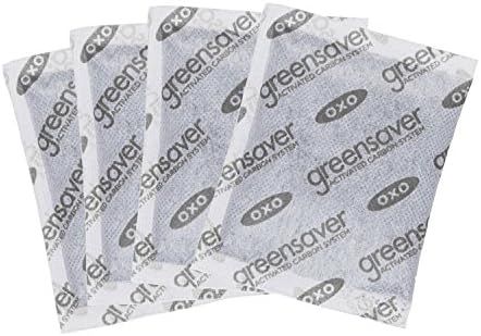 OXO Good Grips GreenSaver Carbon Filter Refills 4 Pack | Amazon (US)
