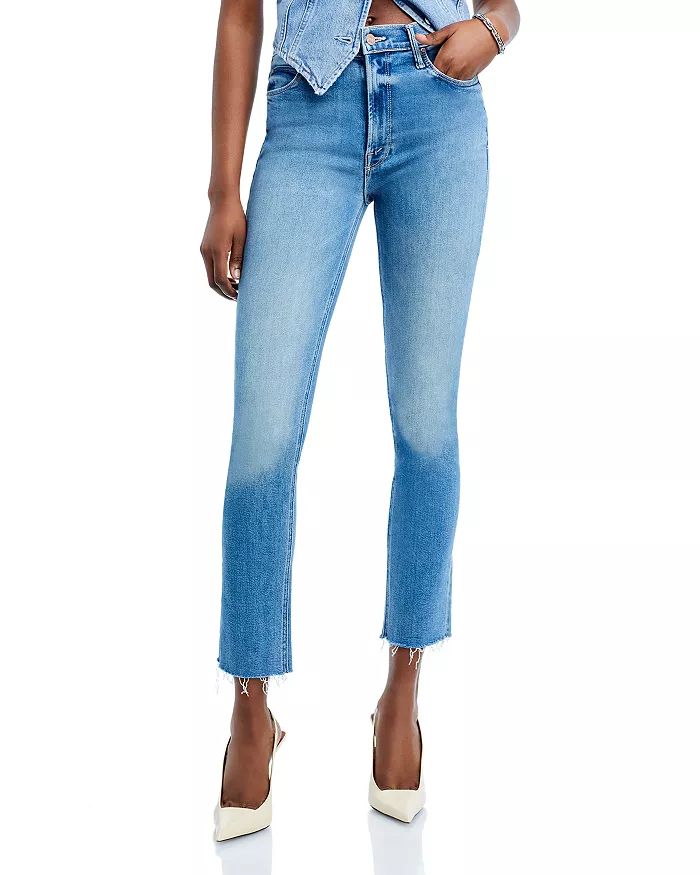 MOTHER The Dazzler Mid Rise Ankle Straight Jeans Women - Bloomingdale's | Bloomingdale's (US)