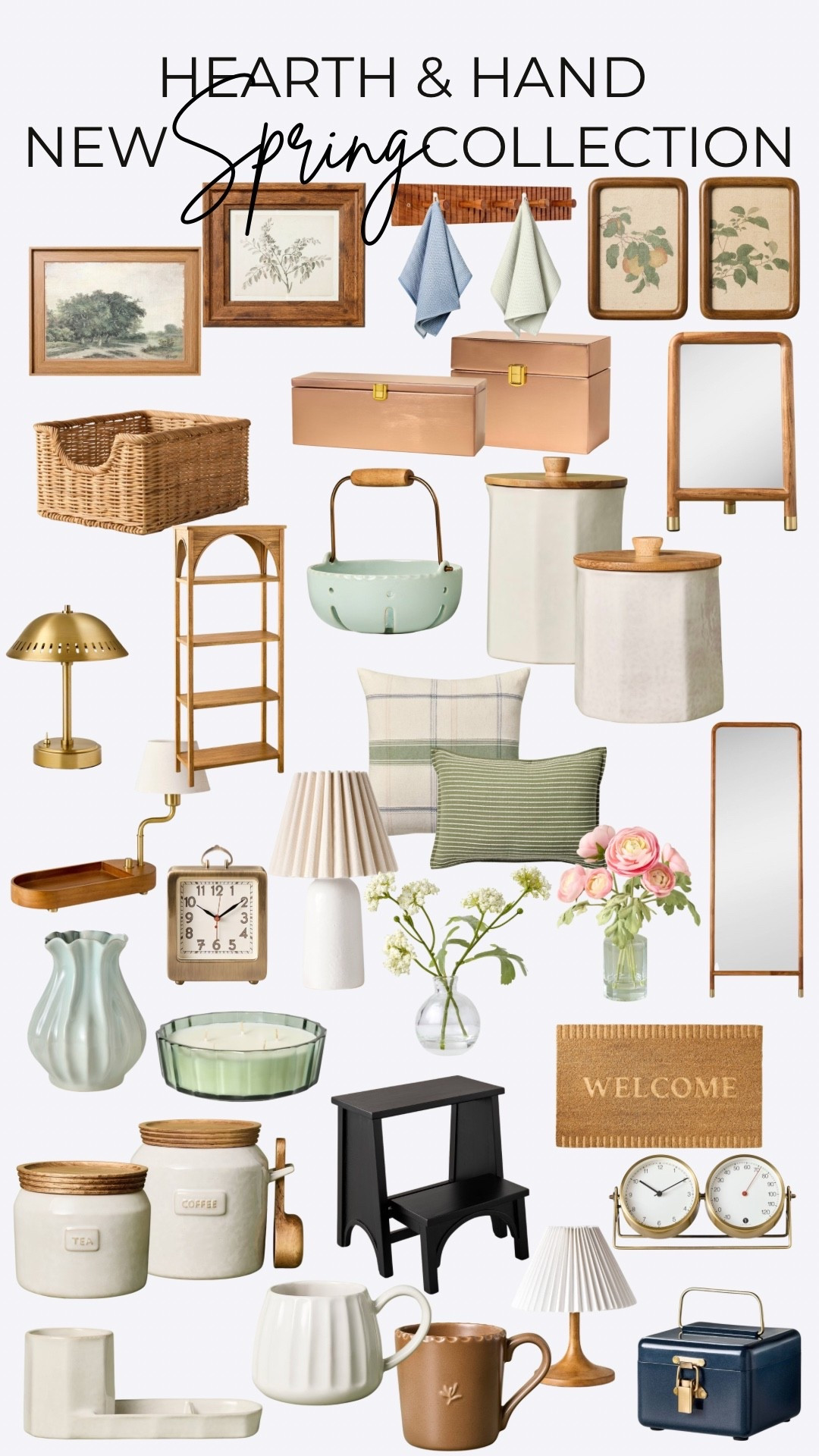 New Spring Hearth and Hand Collection 

#LTKHome #LTKSaleAlert #LTKFindsUnder50