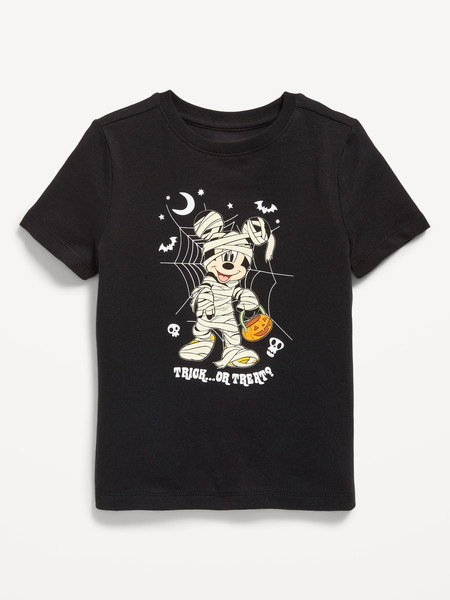 Disney© Unisex Mickey Pumpkin Graphic T-Shirt for Toddler | Old Navy | Old Navy (US)
