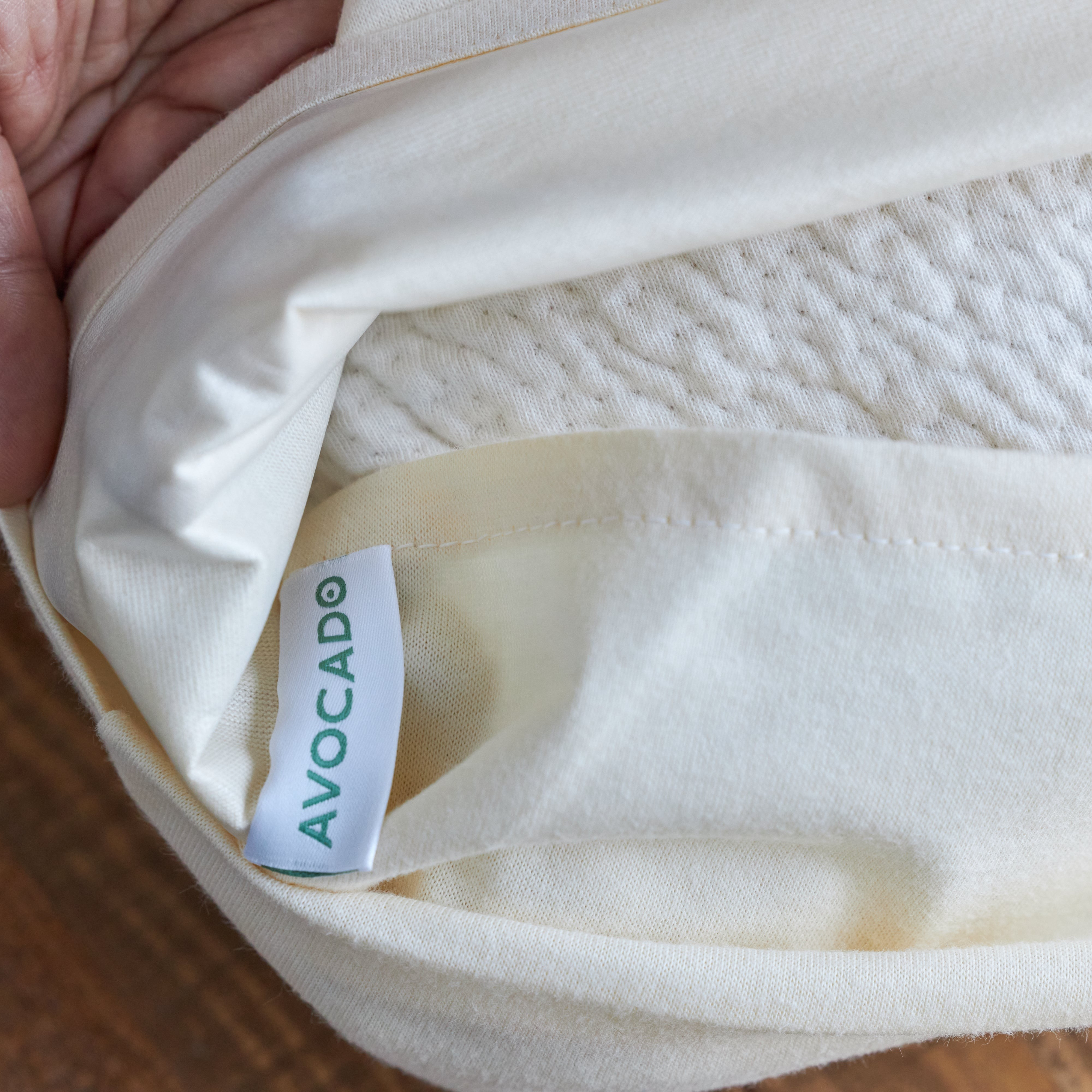 Organic Toddler Pillow Protector | Avocado Mattress