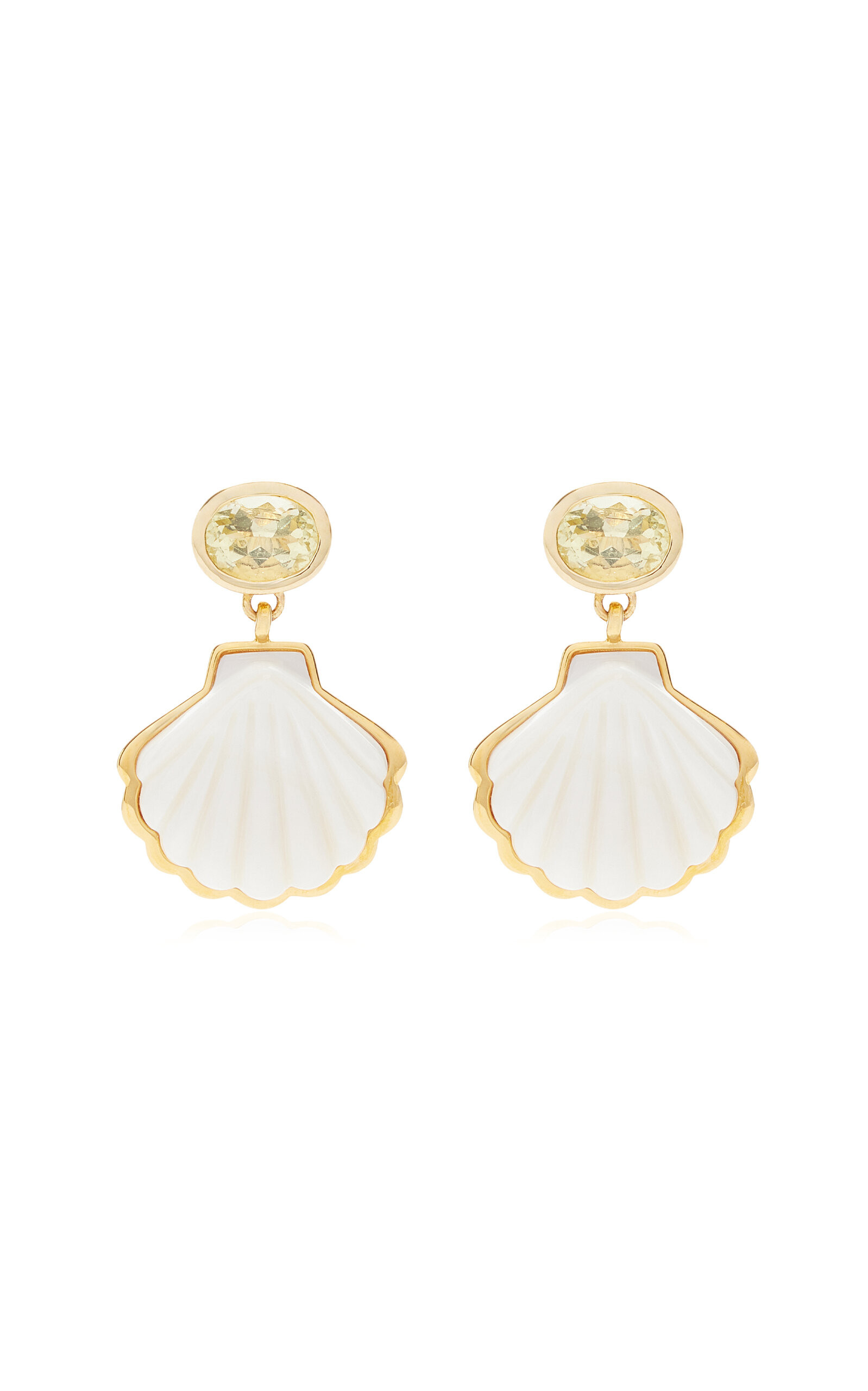 Luna Shell Earrings | Moda Operandi (Global)