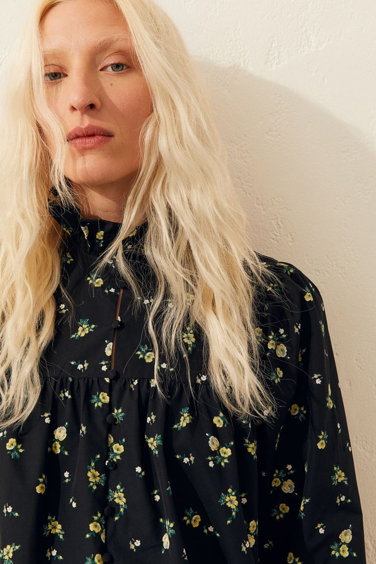 Robe à col volanté | H&M (FR, IT, ES, PT, BE)