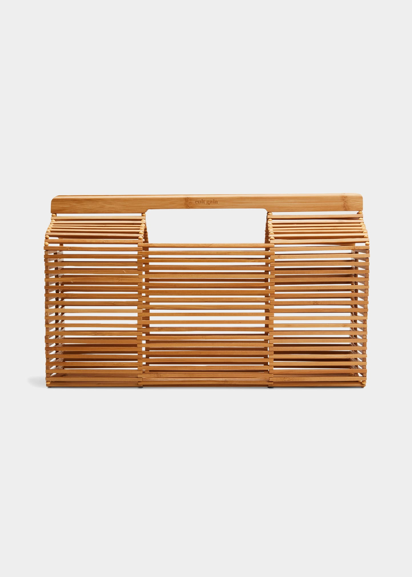 Evie Bamboo Top-Handle Bag | Bergdorf Goodman