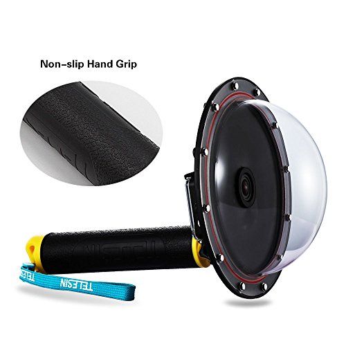 TELESIN 6" Underwater T03 Dome Port Diving Lens Photography Dome Port for the Gopro Hero3/3+/4 (T03  | Amazon (US)