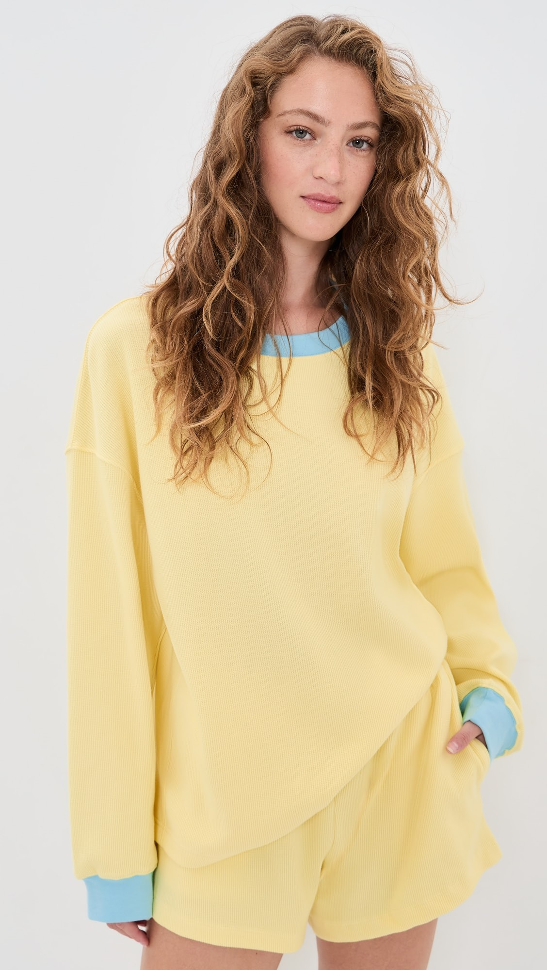 Daily Drills Oversized Thermal Top | Shopbop | Shopbop