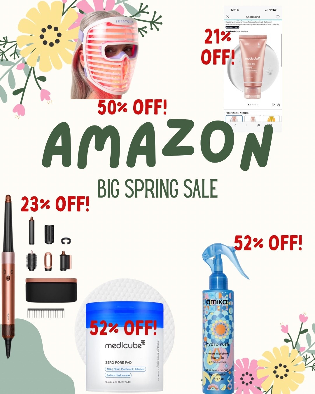 Huge Amazon spring sale alert! ‼️ some top sellers on sale!!!

#LTKselfcare #LTKgrwm #LTKSaleAlert