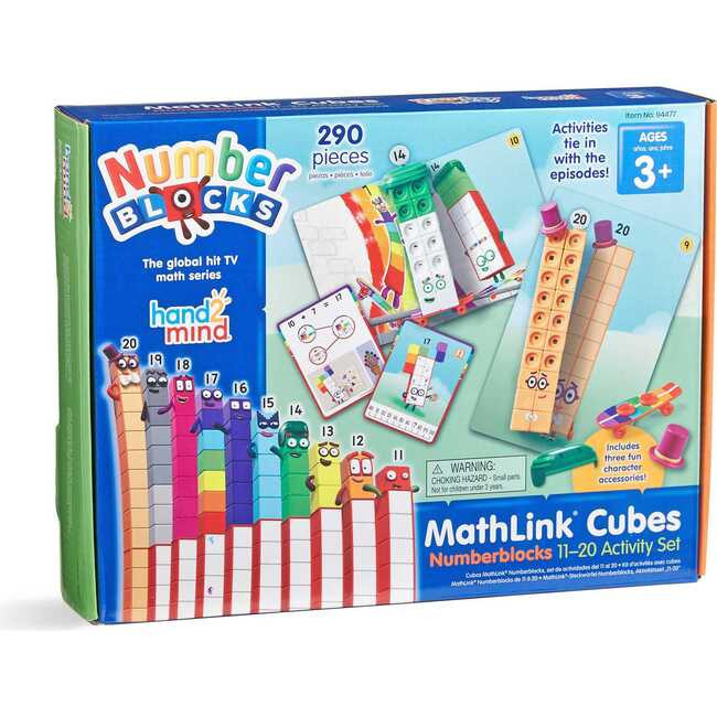 MathLink® Cubes Numberblocks 11–20 Activity Set | Maisonette