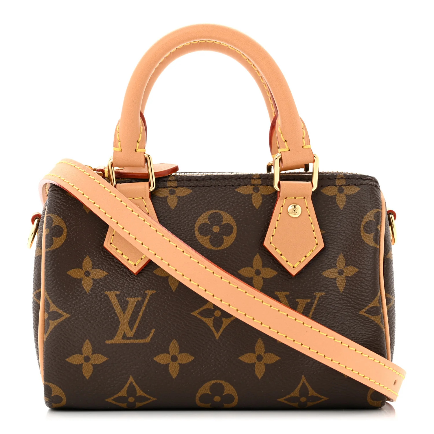 LOUIS VUITTON Monogram Nano Speedy Bandouliere | FASHIONPHILE (US)
