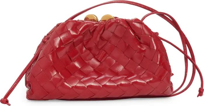 Mini Pouch Intrecciato Leather Crossbody Bag | Nordstrom
