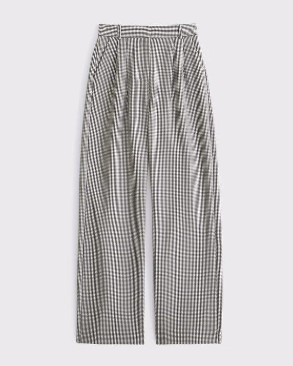A&F Sloane Tailored Wide Leg Pant | Abercrombie & Fitch (US)