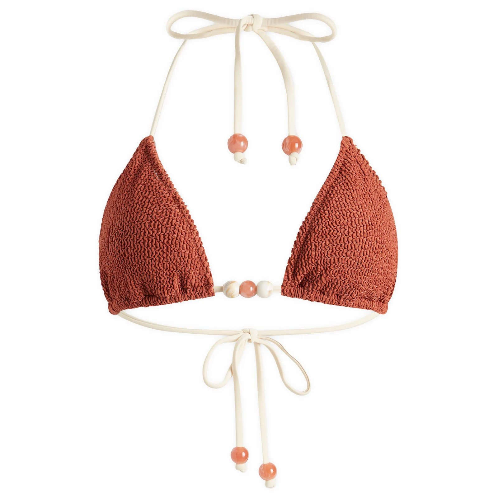 It's Now Cool Women's The Triangle Top in Mecca Crimp, Size X-Large | END. Clothing