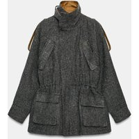 Zara - Zw Collection Combined Jacket - Gray - Xs - Woman | Zara US