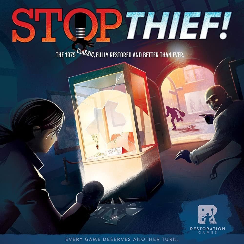 Restoration Games Stop Thief! 2nd Edition,Multi-Colored,REO9008, ages 8 | Amazon (US)