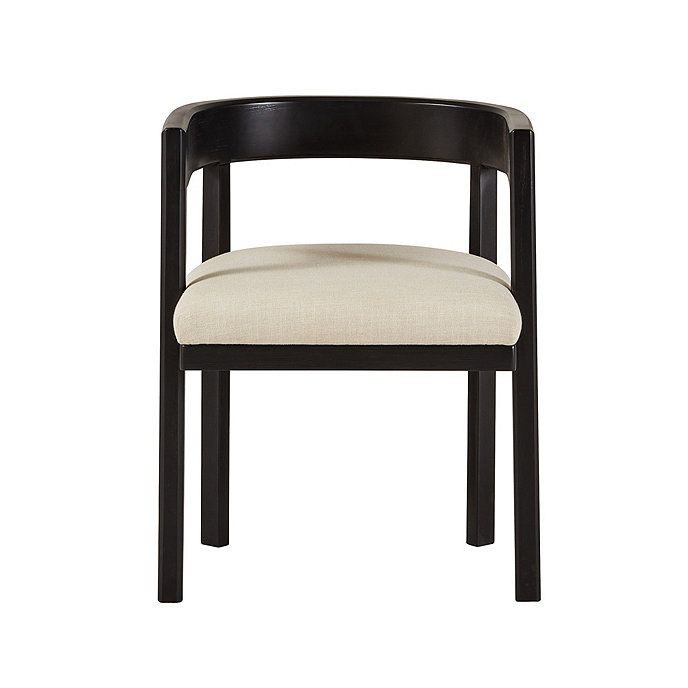 Hugo Upholstered Barrel Dining Chair | Ballard Designs, Inc.