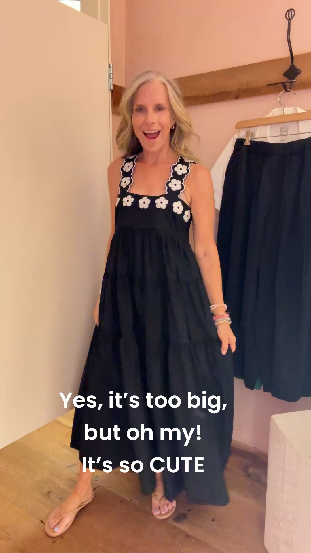 Anthro sale and this dress is so cute!!! Didn’t have a smaller size in store, but they do online 😉 I have on XS

#LTKOver40 #LTKgrwm #LTKootd