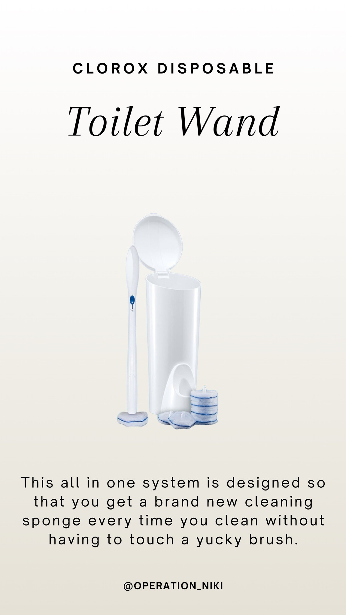 This all in one system is designed so that you get a brand new cleaning sponge every time you clean without having to touch a yucky brush.

Follow for more @OPERATION_NIKI on IG, TikTok, & Facebook

spring cleaning, kitchen cleaning, cleaning products, trash can clean, cleaning the garbage can, antibacterial, cleaning tips, clean home, deep clean, cleaning hacks, sahm, clean with me, home organization, gloves, all-purpose cleaner, gloves

#LTKHome #LTKFindsUnder50 #LTKFindsUnder100