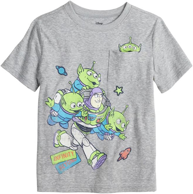 Disney/Pixar's Toy Story Boys 4-12 Buzz Lightyear & Aliens Pocket Graphic Tee by Jumping Beans® | Kohl's