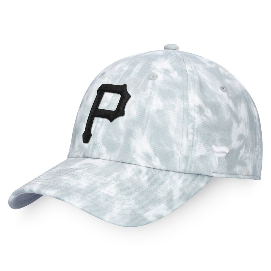 Pittsburgh Pirates Majestic Women's Smoke-Dye Adjustable Hat - Gray | Lids
