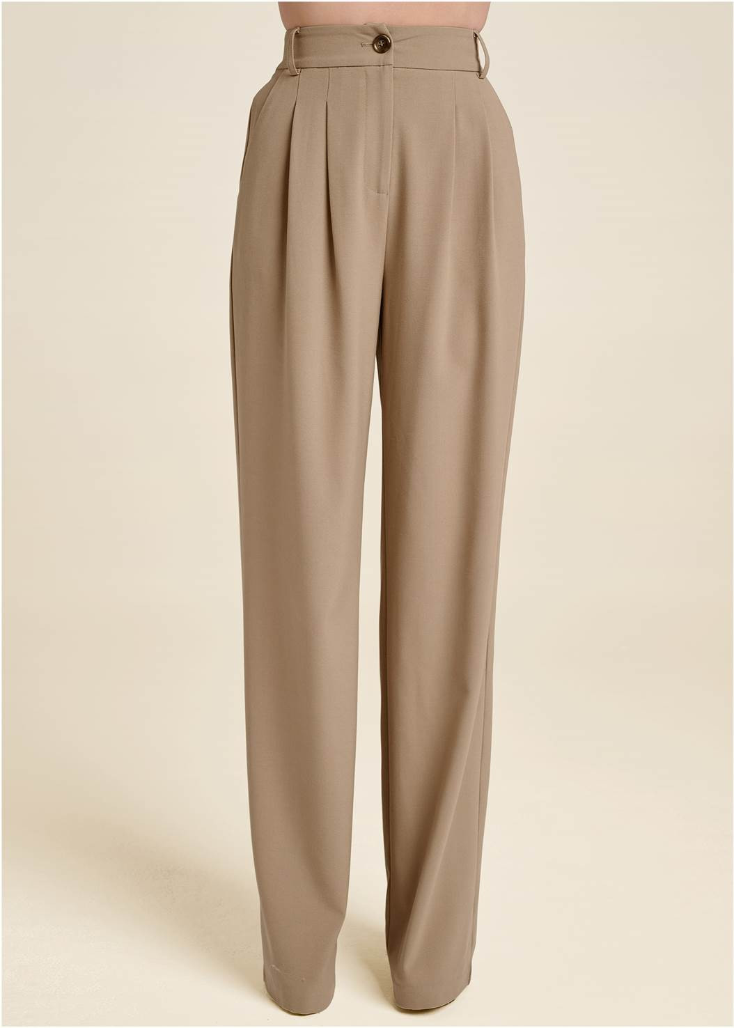 Wide Leg Suiting Trouser Pants | VENUS