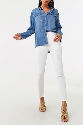 Distressed Skinny Jeans | Forever 21 (US)