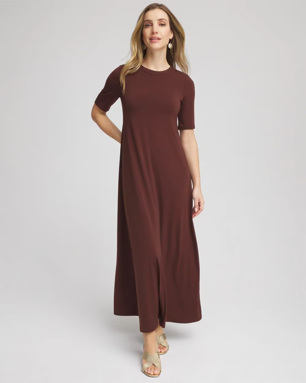 Stretch-Jersey Maxi Dress | Chico's