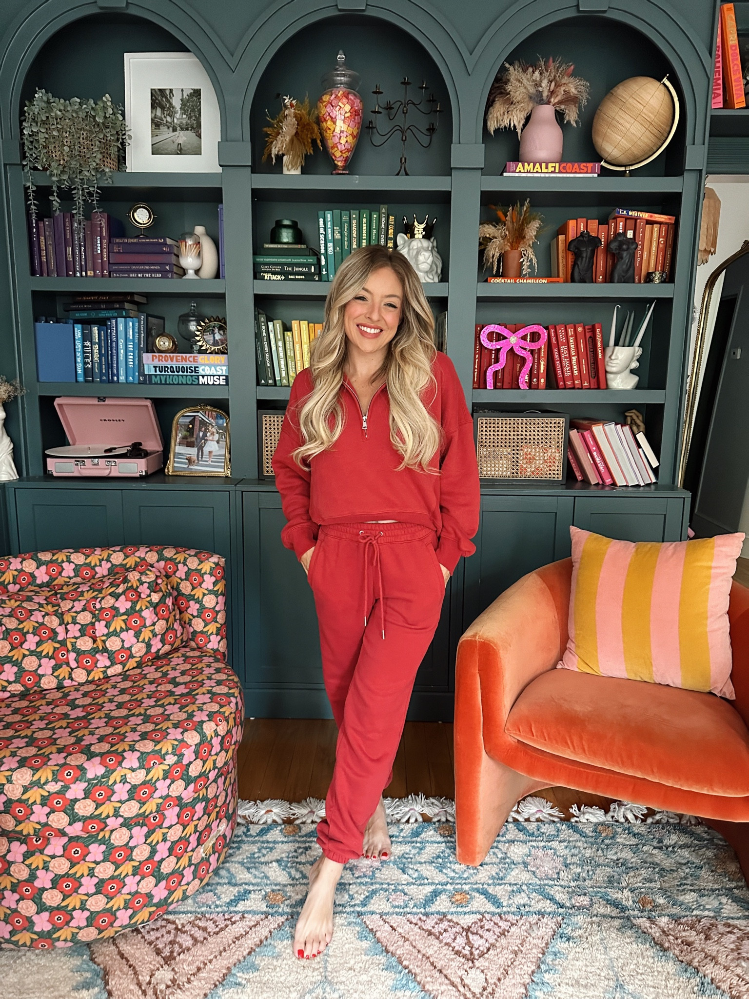 Use code AFLTK for 20% off this cozy set perfect for travel, lounging in wearing size xs🍒 

#LTKFindsUnder100 #LTKFallSale #LTKSaleAlert