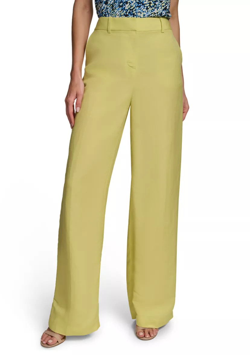 Women's Wide Leg Linen Pants | Belk