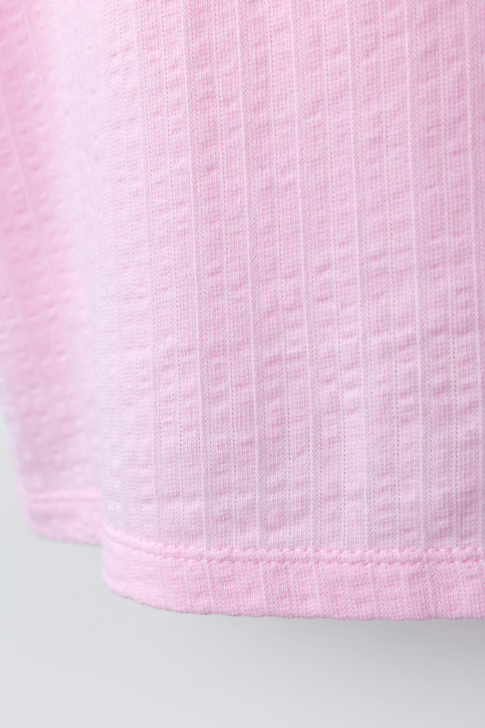 CROCHET RUFFLE T-SHIRT | Zara US