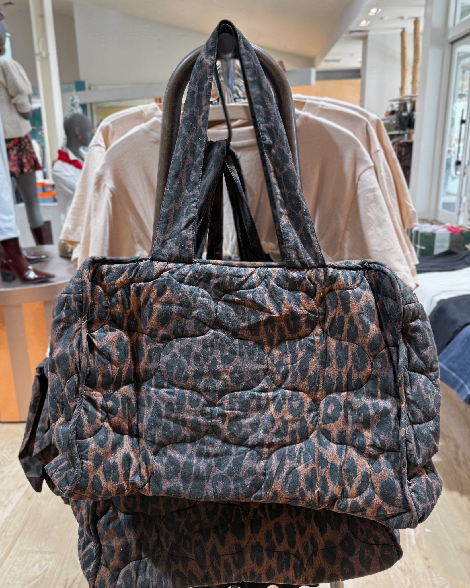 Leopard print tote bag as an everyday carryall or travel bag.

#LTKSeasonal #LTKSaleAlert #LTKTravel