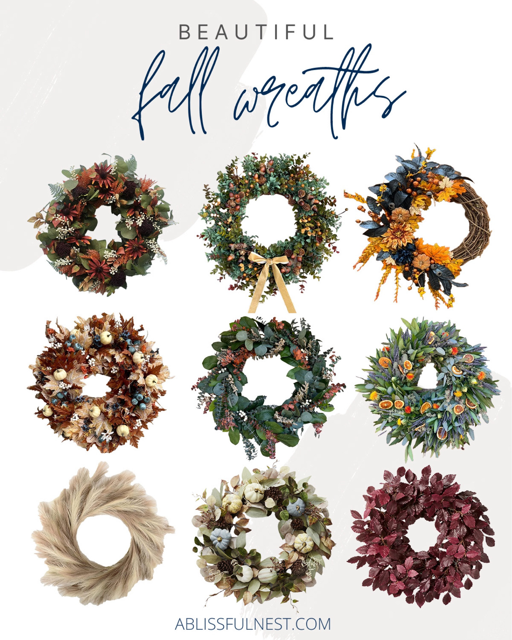 Beautiful fall wreaths to add to your home this season! 

#falldecor

Fall decor. Fall wreath. Eucalyptus fall wreath. Classic fall wreath. Fall floral fall wreath  

#LTKHome #LTKSeasonal #LTKFindsUnder100