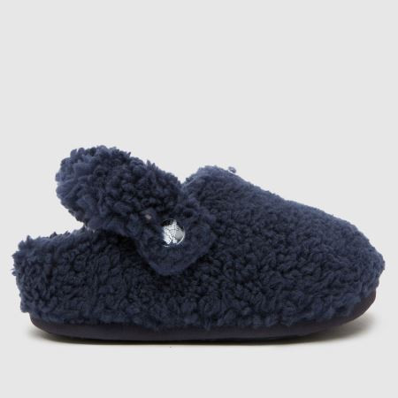 Kids Boys Toddler Navy Crocs Classic Cozzzy Slippers | schuh | Schuh
