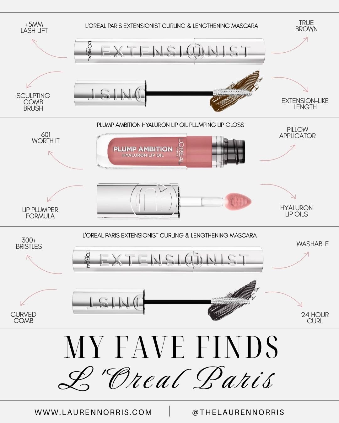 #LOrealParisPartner #AD Showing up to a favorite things party with gifts that everyone fights over >>> My picks this year? L’Oréal Paris Extensionist Mascara and the Hyaluron Plump Gloss in shade Worth It. The beauty duo that always fits and always makes you feel confident… because you (and your girls) are WORTH IT. 💋#LOrealParisMakeup #TargetPartner #Target  @lorealparis @target 

#LTKHoliday #LTKBeauty #LTKFindsUnder50