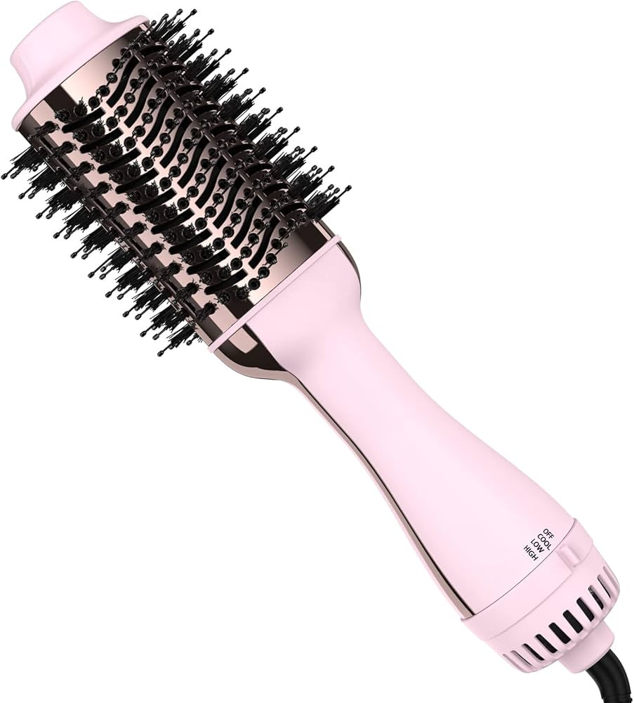 Hair Dryer Brush Blow Dryer Brush in One, 4 in 1 Styling Tools Blow Dryer with Ceramic Oval Barre... | Amazon (US)