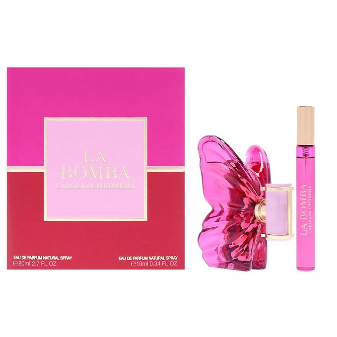 La Bomba by Carolina Herrera for Women - 2 Pc Gift Set 2.7oz EDP Spray, 0.34oz EDP Spray (Mini) | Amazon (US)