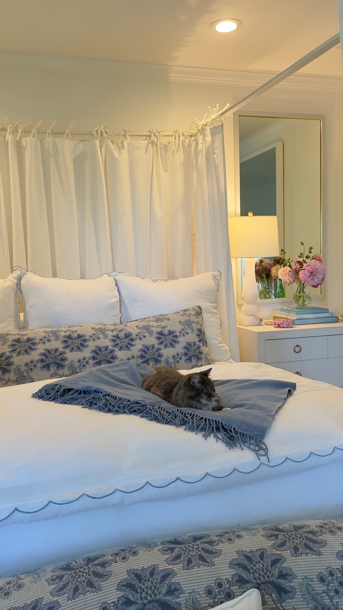 My cat loves this new throw blanket from @Quince as much as I do! 😂 It’s 100% cashmere and comes in so many pretty colors. I have two! 

#quincepartner

#LTKdayinmylife #LTKHome