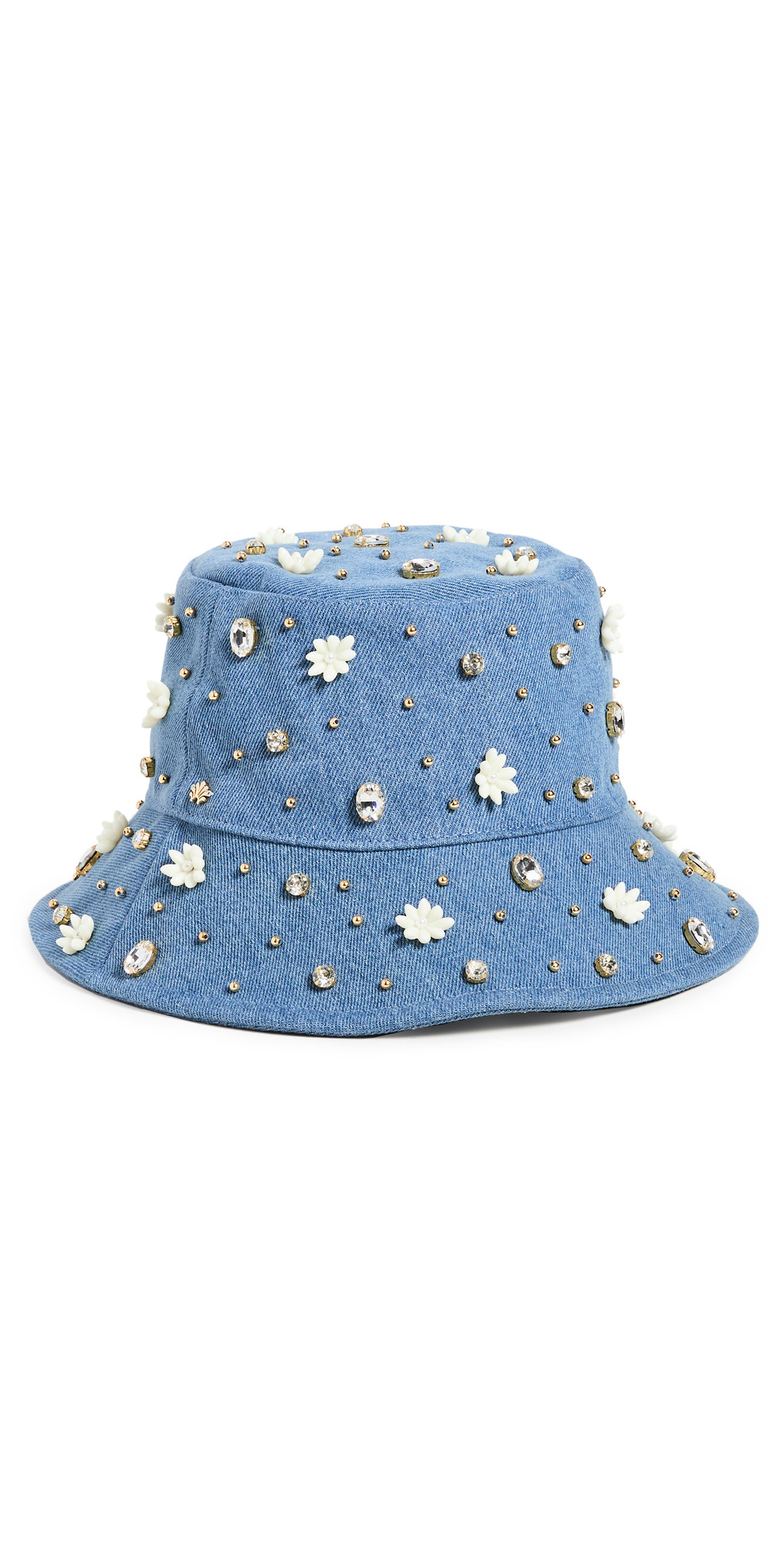 Lele Sadoughi Petunia Embellished Bucket Hat | SHOPBOP | Shopbop