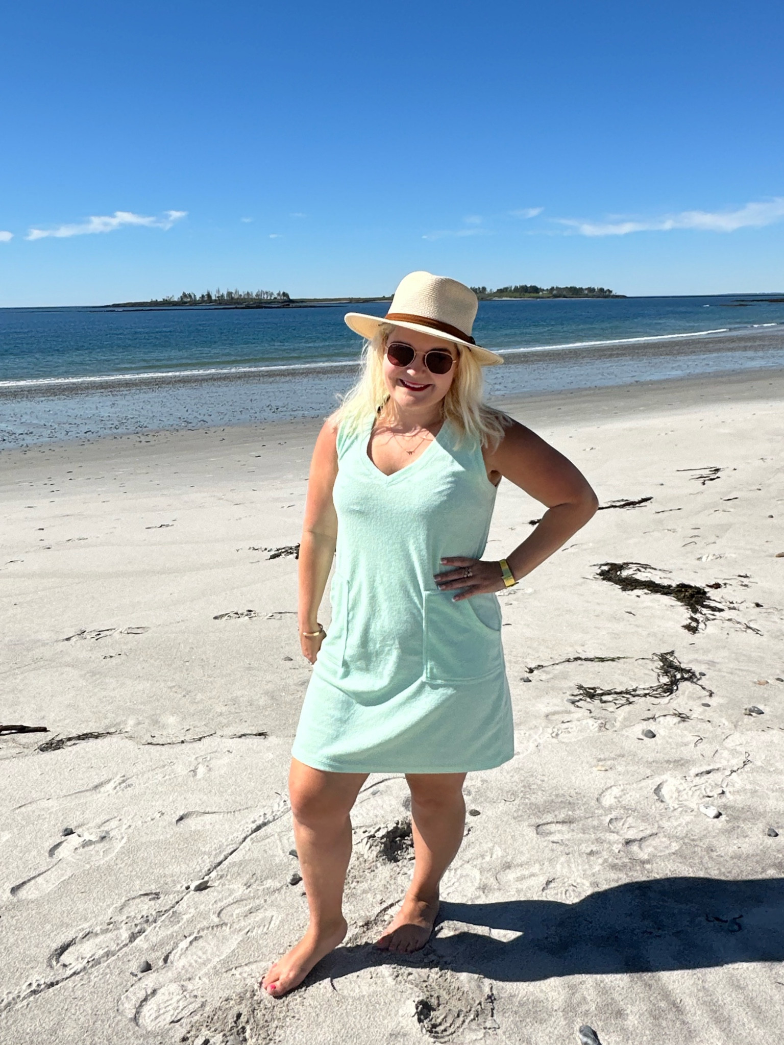 It’s a hump day beach day! I love this terry cover-up! And it works as a dress to run errands as well! Fit is true to size.

#LTKFindsUnder50 #LTKSwim #LTKStyleTip
